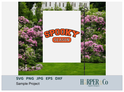 Spooky Season SVG PNG Cut EPS File SVG HarperNCo 