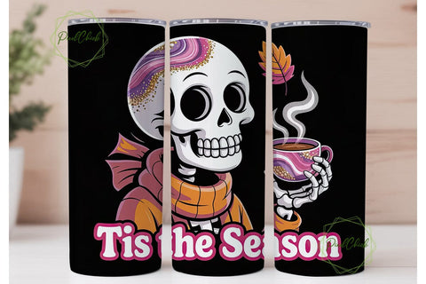 Spooky Season Tumbler Wrap Sublimation PixelChick 