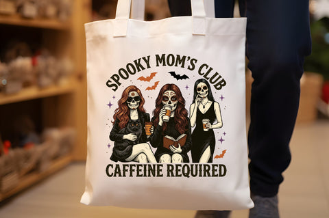 Spooky Skeleton,Coffee Love Halloween Sublimation designartist 