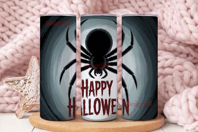 Spooky Spider Halloween 20oz Tumbler Sublimation DesignSVG 
