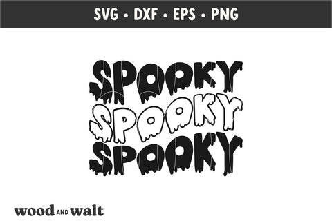 Spooky SVG PNG | Halloween SVG SVG Wood And Walt 