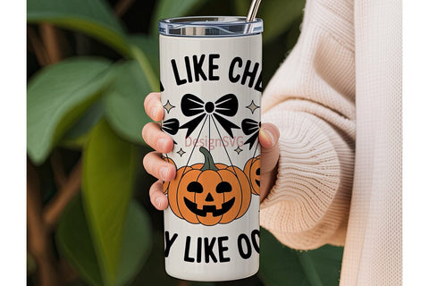 Spooky Sweet Halloween 20oz Tumbler Wrap Sublimation DesignSVG 