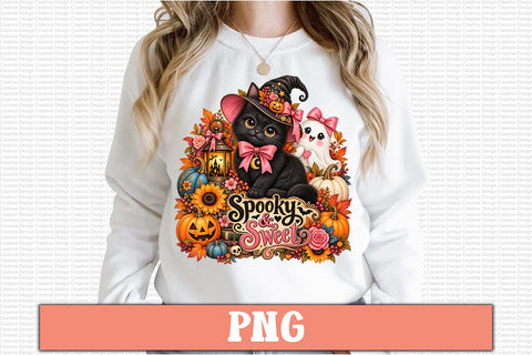 Spooky & Sweet Sublimation PNG Sublimation Craftlabsvg24 
