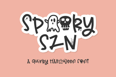 Spooky Szn Sans Font Beck McCormick 
