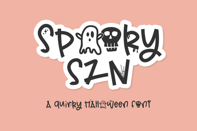 Spooky Szn Sans Font Beck McCormick 