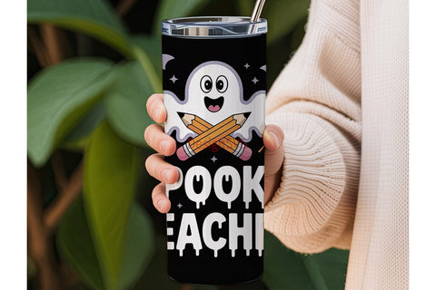 Spooky Teacher 20oz Tumbler Design Sublimation DesignSVG 