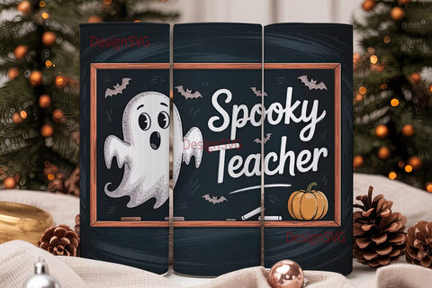 Spooky Teacher 20oz Tumbler Wrap Sublimation DesignSVG 