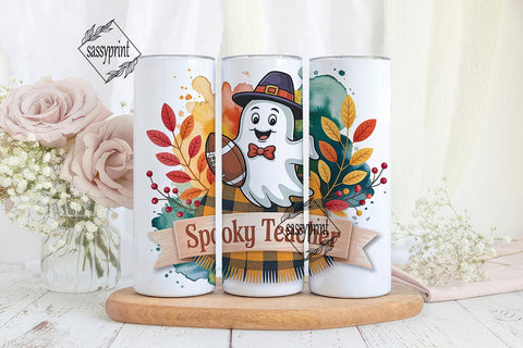 Spooky Teacher 20oz Tumbler Wrap Sublimation sassyprint 
