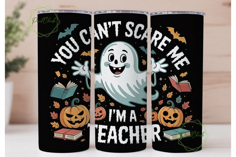 Spooky Teacher Halloween 20oz Tumbler Sublimation PixelChick 