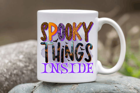 Spooky things inside Sublimation Design Sublimation Regulrcrative 