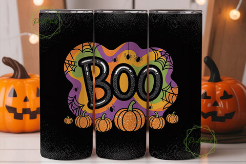 Spooky Tie-Dye Halloween 20oz Tumbler Sublimation PixelChick 