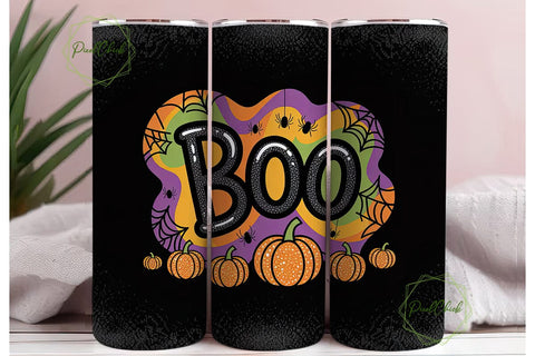 Spooky Tie-Dye Halloween 20oz Tumbler Sublimation PixelChick 