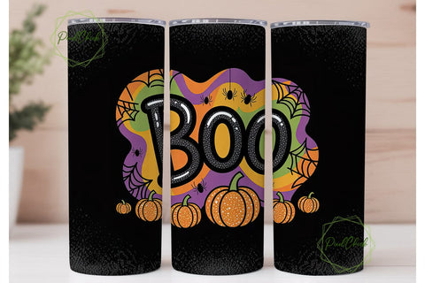 Spooky Tie-Dye Halloween 20oz Tumbler Sublimation PixelChick 