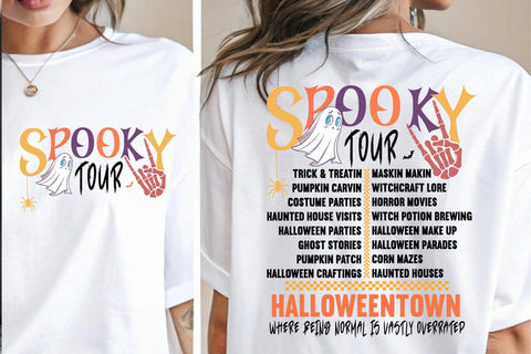 Spooky Tour PNG Design, Halloween SVG, Halloween Tour PNG Design, Halloween SVG, Candy Hearts Halloween PNG, Halloween SVG SVG DesignPlante 503 