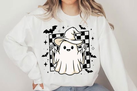 Spooky Vibes Halloween Ghost PNG Designs Sublimation Shahin alam 