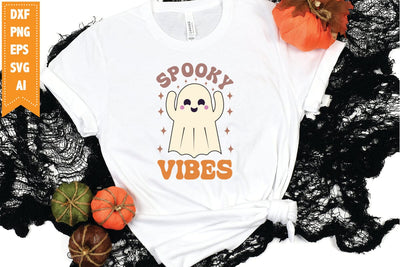Spooky Vibes Svg, Halloween Svg, Funny Ghost Svg SVG shah alam 