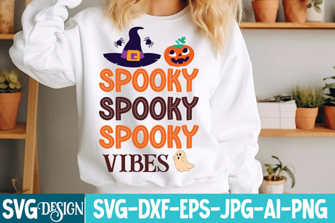 Spooky Vibes SVGv Design,Spooky Vibes Sublimation Design,Halloween,Halloween svg,Halloween svg Cut File,Halloween SVG Design,Witch svg Design,Spooky Svg Design,Happy Halloween svg SVG BlackCatsMedia 