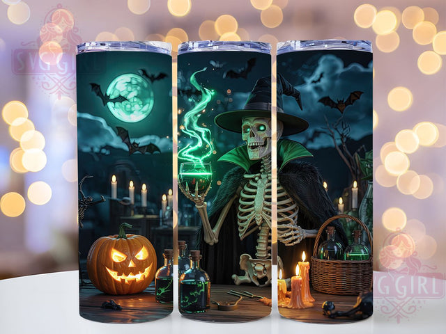 Spooky Witch Fall Tumbler Wrap, Halloween Tumbler, 20oz Skinny Tumbler, Spooky Season Png, Sublimation Design, Fall Tumbler Wrap, Tumbler Wrap Download Sublimation SvggirlplusArt 