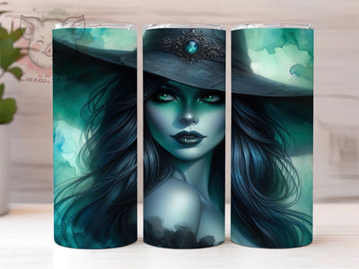 Spooky Witch Gothic Halloween Tumbler, Spooky Witch Wrap, 20oz Sublimation Design, Witchy Vibes Drinkware, Gothic Halloween Tumbler, Magic Spell Wrap, Cute Witch Sublimation Sublimation Lara' s Designs 