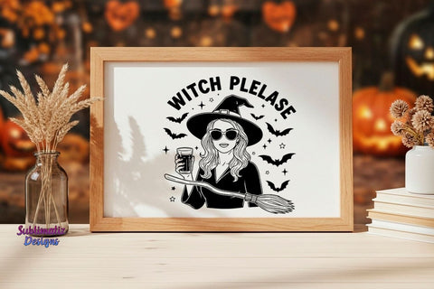 Spooky Witch Please SVG Design SVG Sublimatiz Designs 
