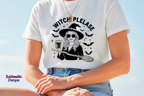 Spooky Witch Please SVG Design SVG Sublimatiz Designs 