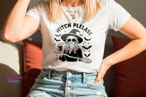 Spooky Witch Please SVG Design SVG Sublimatiz Designs 