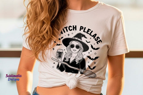 Spooky Witch Please SVG Design SVG Sublimatiz Designs 