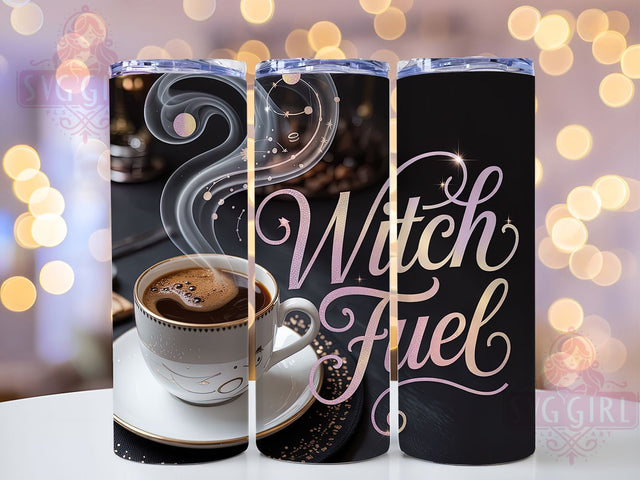 Spooky Witchy Coffee Brew Tumbler, Coffee Spell Wrap, 20oz Tumbler Sublimation, Caffeine Potion Design, Spooky Brew Tumbler, Halloween Coffee Wrap, Witchy Espresso Sublimation Sublimation SvggirlplusArt 