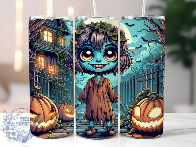 Spooky Zombie Horror Halloween Tumbler, Zombie Wrap, Scary Design, 20Oz Tumbler, Sublimation Design, Horror Theme, Spooky Gift Sublimation ToriDesigns 