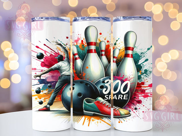Sport Life Strike Spare 20oz Tumbler Wrap Sublimation Design, Straight Tapered Tumbler Wrap, Bowling Tumbler Png, Instant Digital Download Sublimation SvggirlplusArt 