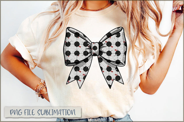 Sports Coquette Bow Softball Ball PNG Sublimation Shetara Begum 