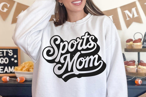 Sports Mom SVG, Vintage Shirt Design, Game Day Svg SVG DesignDestine 