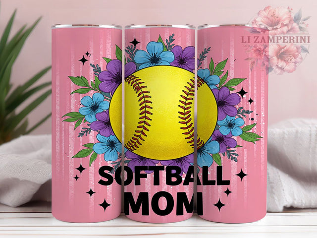 Sports Mom Tumbler Wrap Design, Baseball Mom Wrap, 20oz Tumbler Design, Sublimation Tumbler Wrap, Sports Mom Gift, Custom Softball Tumbler, DIY Mom Tumbler Sublimation Li Zamperini 