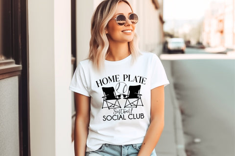 Sports Social Club - Baseball, Softball, Soccer SVG So Fontsy Design Shop 