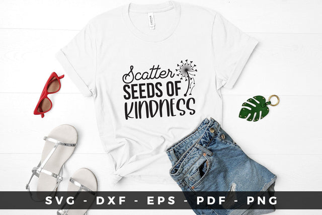Spread Kindness Like Wildflowers SVG SVG CraftLabSVG 