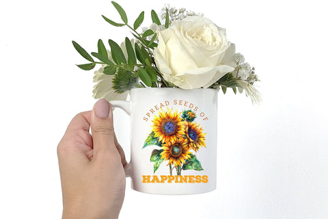 Spread Seeds of Happiness Sublimation Sublimation CraftLabSVG 
