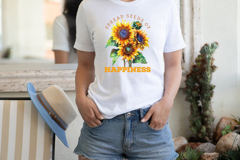Spread Seeds of Happiness Sublimation Sublimation CraftLabSVG 