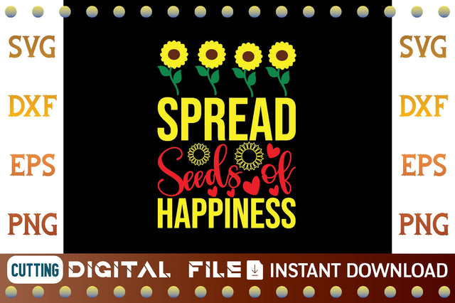 Spread Seeds of Happiness svg SVG designer krishna 