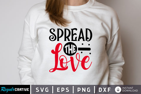 Spread the love Svg Design SVG Regulrcrative 