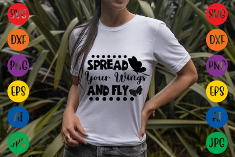 Spread Your Wings And Fly SVG DESIGN SVG Rafiqul20606 