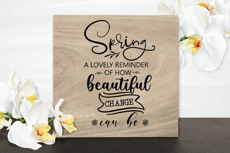 Spring a Lovely Reminder I Spring Sign SVG I Farmhouse SVG - So Fontsy