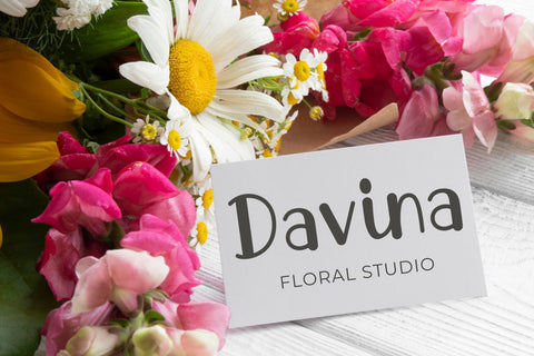 Spring Basket Font AEN Creative Store 