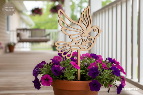 Spring Birds Garden Stakes SVG Bundle SVG SvgOcean 