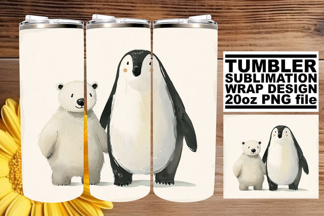 Spring Boho Wildlife Tumbler Wrap for Tumblers - 20oz Sublimation afrosvg 