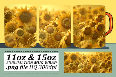 Spring Bouquet Mug Design - Sublimation Beauty for Cups Sublimation afrosvg 