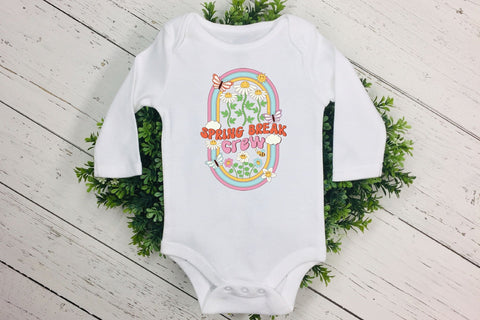 Spring Break Crew | Retro Spring Sublimation Sublimation CraftLabSVG 