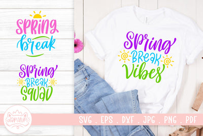 Spring Break SVG Cut File SVG dapiyupi store 