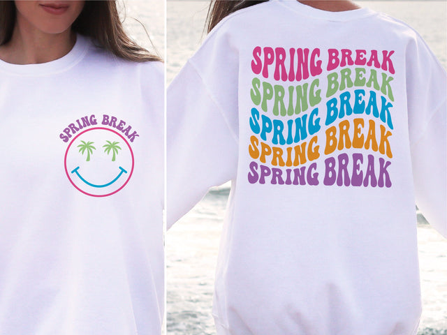 Spring Break SVG SVG Caffeinated SVGs 