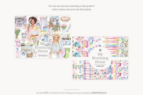 Spring Digital Paper | Pastel Floral Seamless Patterns Digital Pattern GlamArtZhanna 