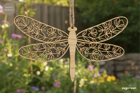 Spring Dragonfly Ornaments SVG Bundle SVG SvgOcean 